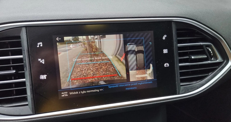 Peugeot 308 cena 58999 przebieg: 78000, rok produkcji 2019 z Polkowice małe 497